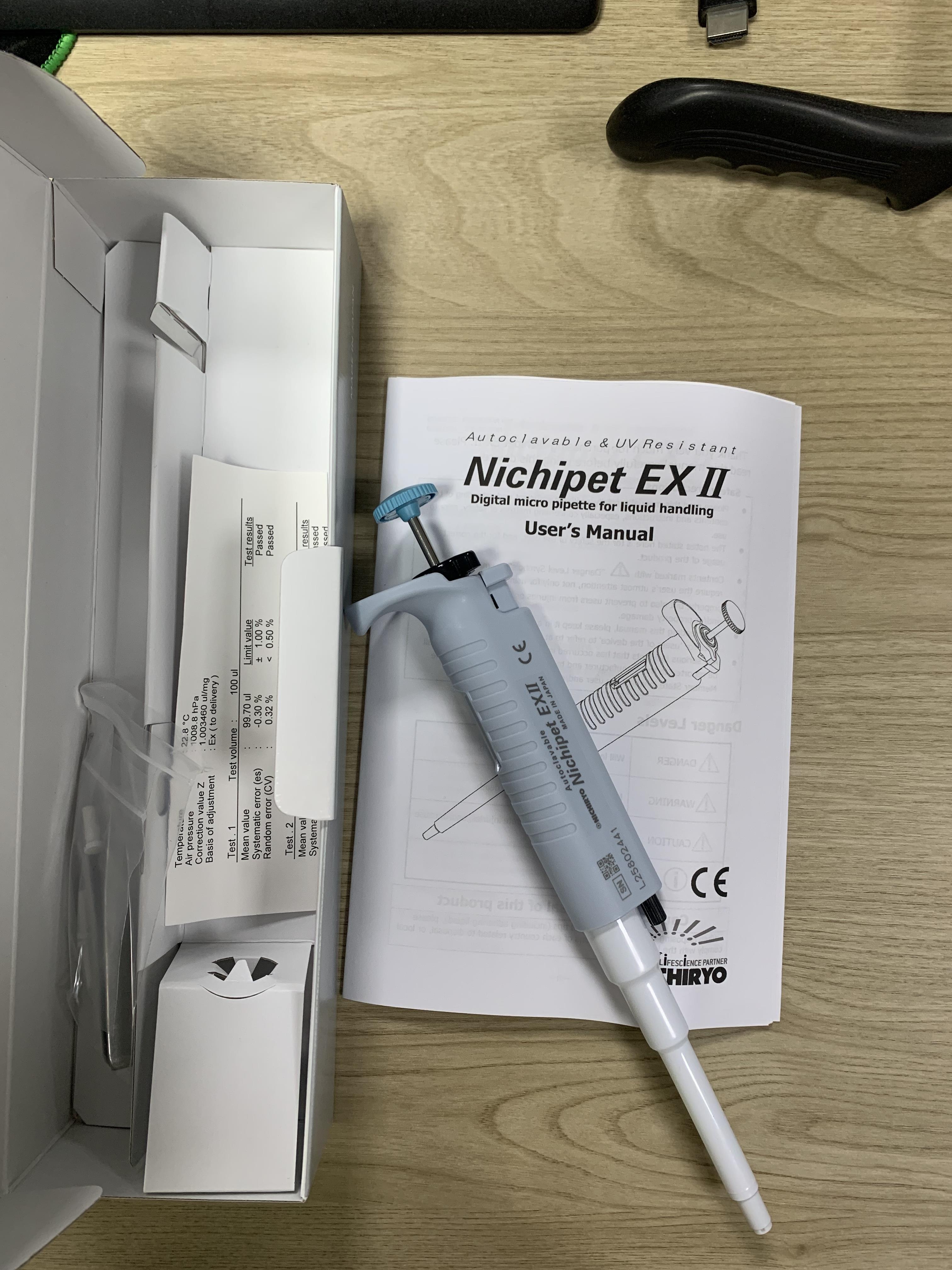 移液器推荐：Nichipet Air系列日本Nichiryo立洋