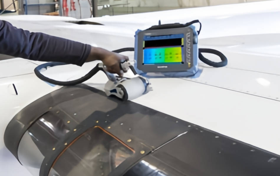 航空航天行业C扫描大面积检测