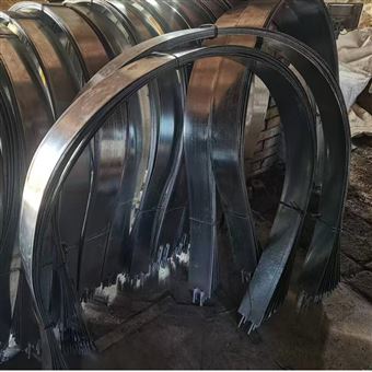 防腐木支架  管道墊木 管卡抱箍