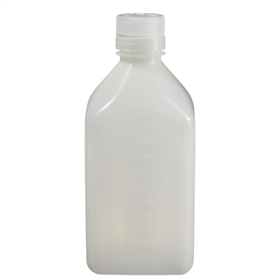 2018-1000Nalgene 方形HDPE窄口带盖瓶