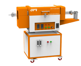 双温区旋转真空管式炉 纽扣电池制备