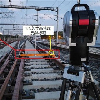 GTS3800火车轨道精密测量激光跟踪仪方案