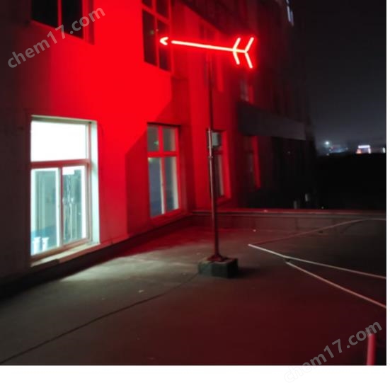 化工園區(qū)警示不銹鋼風(fēng)向標(biāo)