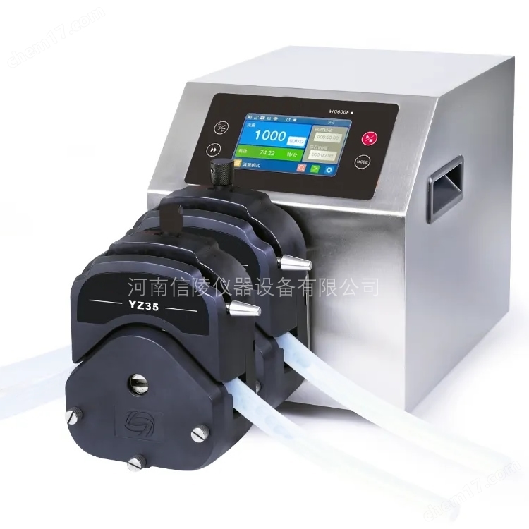 工業(yè)觸摸屏原料定時定量傳輸蠕動泵WG600F