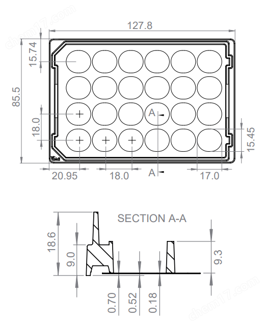 4.png 多孔膜細(xì)胞培養(yǎng)小室專用共聚焦24孔培養(yǎng)板