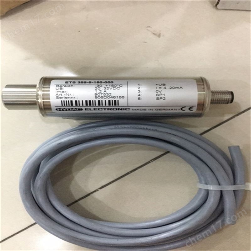 ETS 1701-100-000賀德克HYDAC溫度計