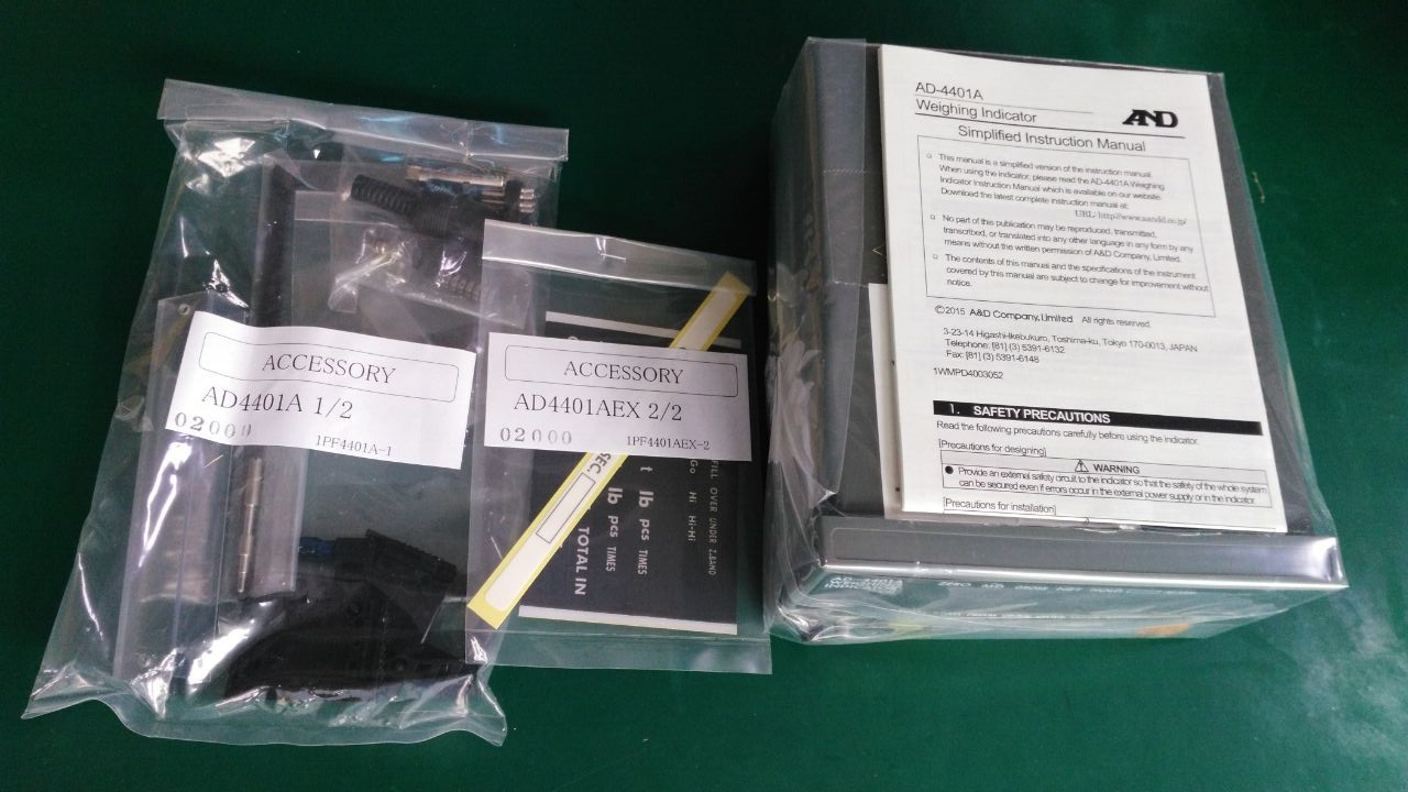 新年開門紅！我司銷售30臺日本AND AD?4401A稱重顯示器