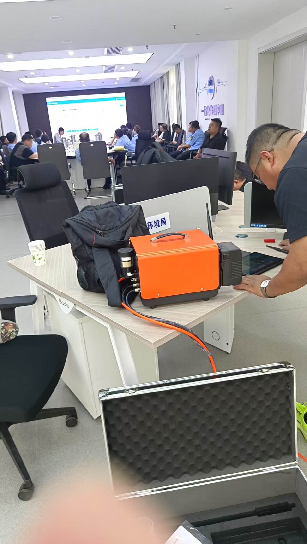 新業(yè)XY-5QX汽車排放氣體分析儀培訓(xùn)現(xiàn)場實(shí)錄