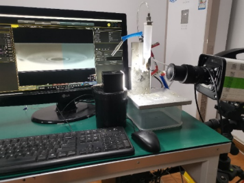 撞擊式壓電噴射閥點膠性能測試