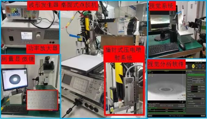 ATA-P2010功率放大器在新控制策略下撞擊式壓電噴射閥點膠性能測試實驗