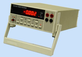 ?SD2002型數字歐姆表產品主要技術數據