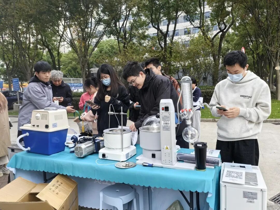 巡展赋能科研!长城科工贸亮相上海有机所|小试设备获有机合成领域青睐