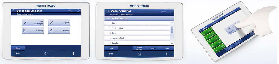 梅特勒-托利多紫外可见分光光度计UV5、UV5Bio、UV5Nano、UV7产品介绍