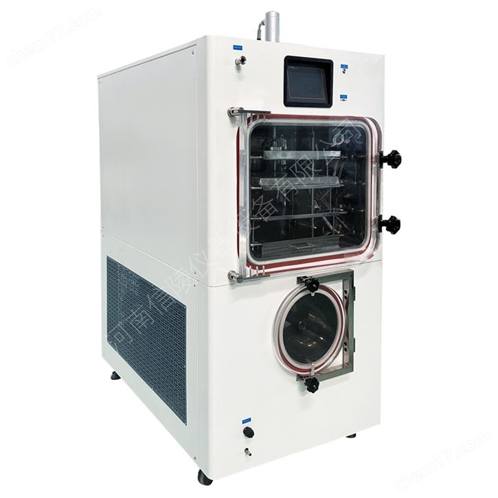 化妝品西林瓶裝粉劑原位真空凍干機自動壓塞